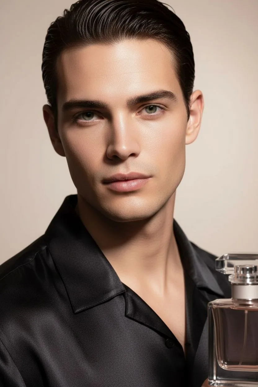 Example of the Beauty Campaign AI photoshoot pack