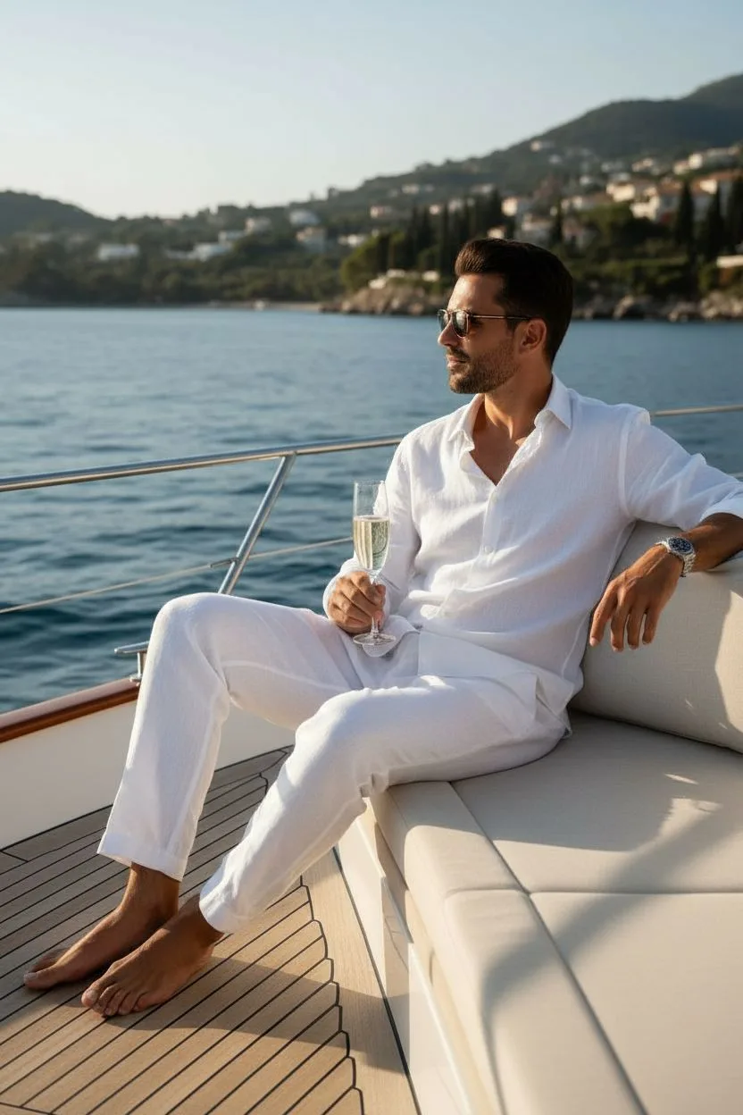 Example of the Luxury Lifestyle AI photoshoot pack